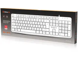 Клавіатурв REAL-EL RK-513 White (EL123100047) - мініатюра 8