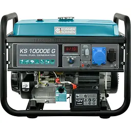 Генератор газово-бензиновий Konner&Sohnen KS 10000E G [163022] - мініатюра 2