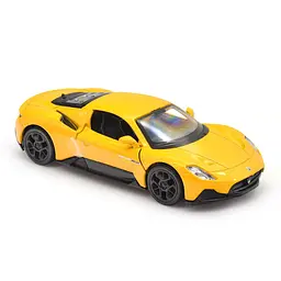 Автомодель TechnoDrive Maserati MC20, 1:32, жовта (250340U) - мініатюра 3