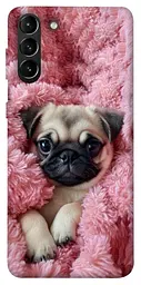 TPU чохол Demsky Мопс у ніжностях для Samsung Galaxy S21+
