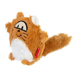 Іграшка для собак Лисиця з великою пищалкою GiGwi Plush плюш штучне хутро 18 см