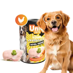 Консерви для собак UNIQ PETS DOG WET FOOD ROYAL CHICKEN з куркою, 375 г - мініатюра 3