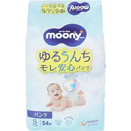 Підгузки-трусики Moony 2 (4-8 кг) 54 шт.