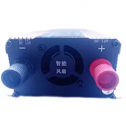 Інвертор напруги Carmaer Power Inverter 026 модифікована синусоїда Gold 1 розетка 1 USB екран з 12V на 220V 1600W (11068) - мініатюра 4
