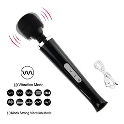 Вібромасажер B - Series Magic Wand, 32 см (рожевий) - мініатюра 8