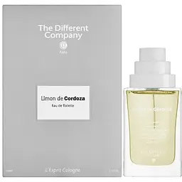 Туалетна вода оригінал The Different Company Limon De Cordoza Refillable 100 мл