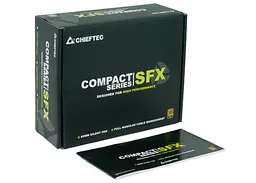 БЖ 450W Chieftec COMPACT CSN-450C SFX 80mm, 80+ GOLD, Modular, Retail Box - мініатюра 4