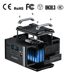 Зарядна станція портативна Choetech BS006 2000Wh 2000W - мініатюра 7