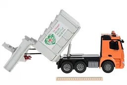 Машинка на ручному управлінні Same Toy Сміттєвоз Mercedes-Benz 1:20 (E560-003) - мініатюра 3