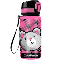 Пляшка для води СoolPack Brisk Buddy 400 мл рожева (Z17959)