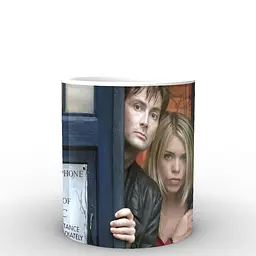 Кухоль GeekLand Doctor Who троянда DW.02.023 330 мл білий - мініатюра 2
