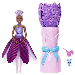 Набір-сюрприз з лялькою Barbie Petal Pop Фіолетова маргаритка (JMF58) - мініатюра 6