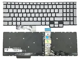 Клавіатура для Lenovo Legion 5-15 5-15ITH6H 5-15ITH6 5-15ACH6H 5-15ACH6 5-15ACH6A (RU Black + RGB підсвітка). Оригінал.
