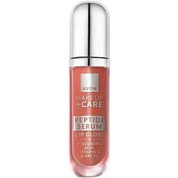 Блиск-сироватка для губ Avon з пептидами Соковитий персик/Juicy Peach 7мл (158511420)