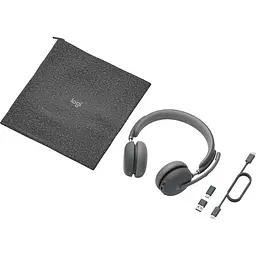 Комп'ютерна гарнітура Logitech Zone Wireless 2 UC Version Graphite [981-001152] [111117] - мініатюра 6