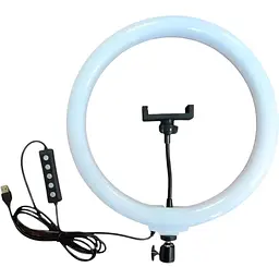 Кільцева LED лампа DK 3D-26 RGB 26см [158377]