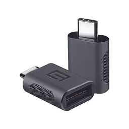 Адаптер ArmorStandart OTG Type-C to USB-A Space Grey (ARM69356) - мініатюра 2