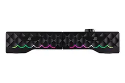 Акустична система 2E PCS232 RGB, Soundbar, 2.0, USB, Black - мініатюра 5