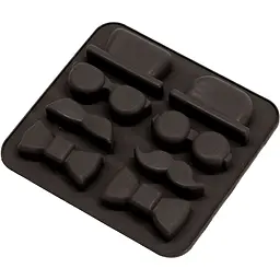 Форма силіконова Mys Silicone для льоду Детектив 14х13х2 см в асортименті (48808) - мініатюра 3