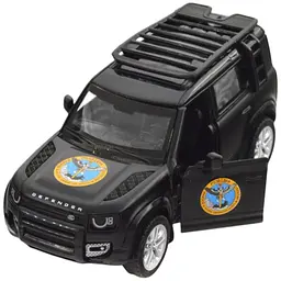 Автомодель TechnoDrive 250364M серія Шеврони Героїв Land Rover Defender 110 ГУР МО - мініатюра 5
