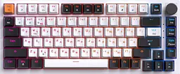 Клавіатура GamePro MK160W Outemu Red Hot-Swap RGB USB White (MK160W)