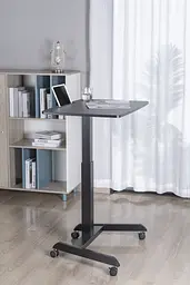 Мобільний робочий столик OfficePro Black (ODM380B) - мініатюра 18