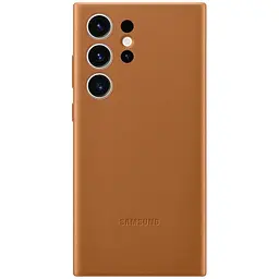 Чохол шкіряний оригінальний Samsung Leather Case для Samsung Galaxy S23 Ultra (S918) Camel EF-VS918LAEGRU