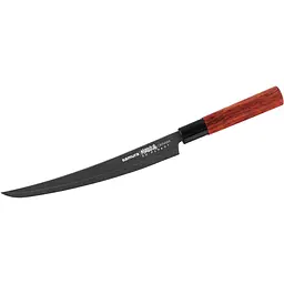 Ніж кухонний слайсер 230 мм Samura Okinawa Stonewash Tanto (SO-0146BT)