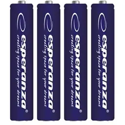 Батарейка Esperanza AAA LR03 Alkaline х 4 (EZB102)