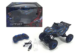 Машинка баггі на радіокеруванні з димом акумуляторна Spray Racing LH-C042, в коробці р.35х20, 6х21, 5см