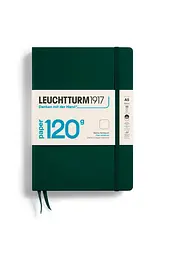 Блокнот LEUCHTTURM1917 120G Edition Середній Forest Green Чисті листи (370340)