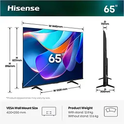 LED-телевізор Hisense 65A6S (7263489) - мініатюра 2