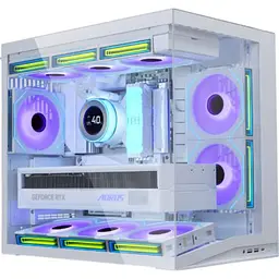Корпус Lian Li O11 Dynamic Mini V2 White (G99.O11DMIV2W.00) [173410] - мініатюра 5