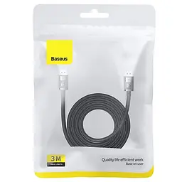 Кабель Baseus High Definition Series DP 8K to DP 8K (1,5m) black (B00633706111-01) - мініатюра 6