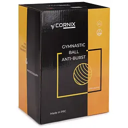 М'яч для фітнесу (фітбол) Cornix 65 см Anti-Burst XR-0019 Red - мініатюра 6
