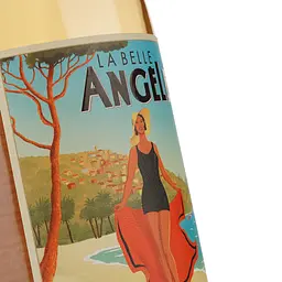 Вино La Belle Angele Rose рожеве сухе 0.75 л - мініатюра 3