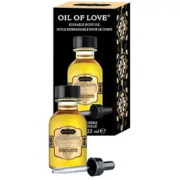 Їстівна олія для поцілунків Kamasutra Oil Of Love Vanilla Creme 22 ml