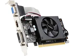 Відеокарта Gigabyte GT 710 2Gb (GV-N710D3-2GL) (GDDR3, 64 bit, PCI-E v2.0) - мініатюра 4