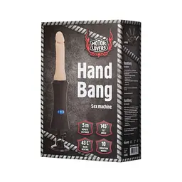 Секс-машина Handbang, Motorlovers, ABS, чорний, 44 см Toyfa 661100456603 90218 - мініатюра 1