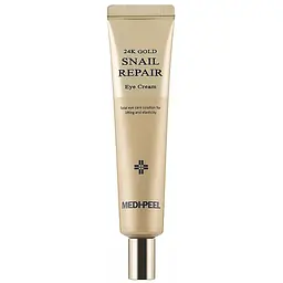 Крем для век Medi-Peel 24K Gold Snail Repair Eye Cream с золотом и муцином улитка регенерирующий 40 мл