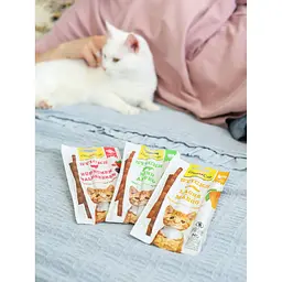 Ласощі для котів GimCat Superfood Duo-Sticks курка 3 шт. - мініатюра 4