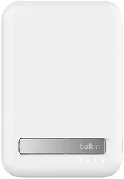 Зовнішній акумулятор (павербанк) Belkin BoostCharge Pro 8K 8000mAh 15W Білий (BPD007BTWH)