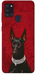 TPU чохол Demsky Premium doberman для Samsung Galaxy A21s