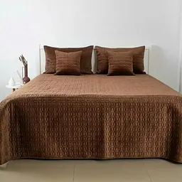 Покривало ТЕП Velour Мозаїка 220x240 см коричневий (4-00517_36186)