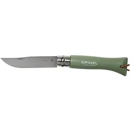 Складний ніж Opinel №6 Trekking нержавіюча сталь зелений (002203)