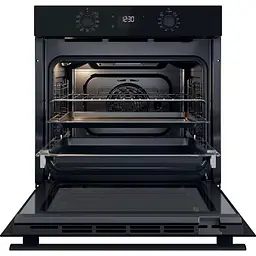 Духова шафа електрична Whirlpool 71 л A+ дисплей конвекція телескопічні напрямні чорний - мініатюра 4