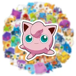 Стікерпак Покемон Набір наклейок GeekLand Pokemon 50 штук - мініатюра 3