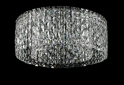 Кришталева люстра Splendid Ray LGH90338/10 (CR) стельова люстра з кришталем хром 56 см, висота 27 см, на 10 лампочок