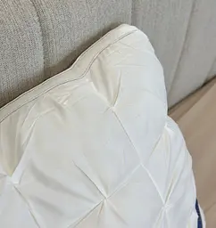 Подушка тісто з поліефірного волокна Hotel pillow 19533 50х70 см біла - мініатюра 3