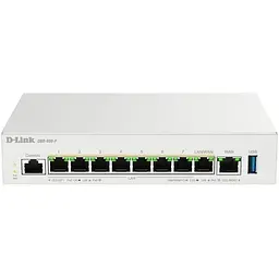 D-Link Мультисервісний Маршрутизатор DBR-600-P, 7x2.5GE LAN PoE, 1x2.5GE LAN/WAN PoE, 1x2.5GE WAN, 1xUSB 3.0, 120Вт